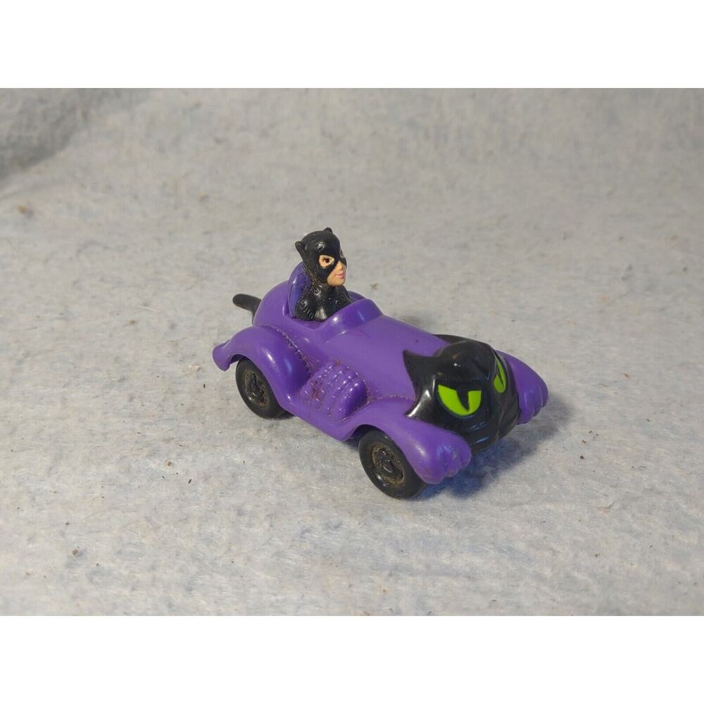 McDonalds Vtg Toy Batman Returns 1991 Happy Meal Catwoman Cat Coupe DC Comics